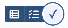 Blue check icon